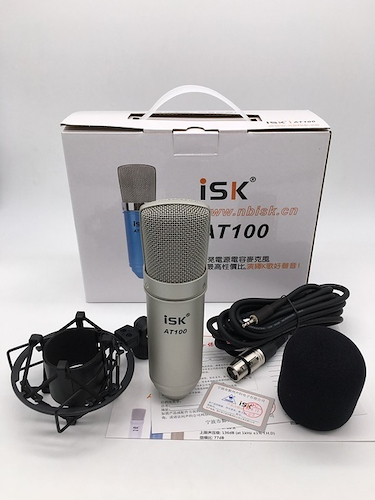 ISK AT100 Microfono Condenser Recording Studio