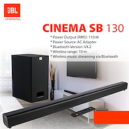 JBL SB130 Barra Sonido