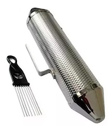 LATIN CUSTOM LC38-1 Guiro Metalico Torpedo