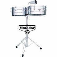 LATIN PERCUSSION M257 LP® MATADOR® 14" AND 15" CHROME TIMBALES