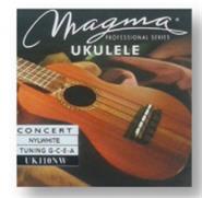 MAGMA 3770 UK110NW Cuerdas Ukelele Concierto Nylon White