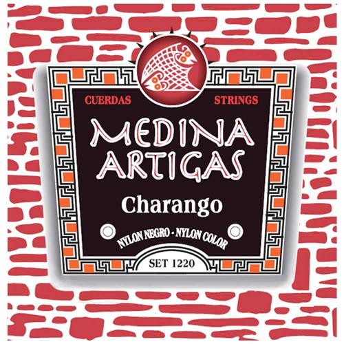 MEDINA ARTIGAS 011220  Encordado Charango Nylon Negro