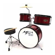 MEGA DRUMS JUNIOR T0470703006 Bateria Niños 3cpos