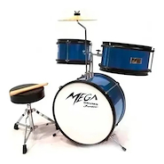 MEGA DRUMS JUNIOR Bateria para niños 3 cuerpos T0470703005