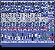MIDAS DM16 Analogue Live and Studio Mixer