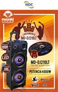 MOONKI SOUND MD-DJ210LT