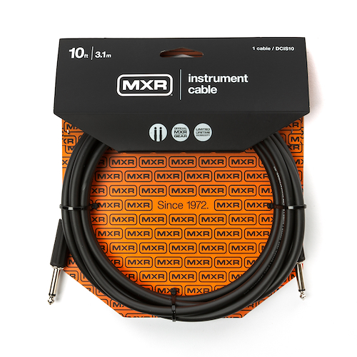 MXR DCIS10 10FT STANDARD INSTRUMENT CABLE - S/S
