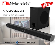 NAKAMICHI APOLLO 220 2.1 DOLBY AUDIO SOUNDBAR