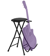 ON STAGE DT7500 Guitarist Stool with Foot Rest
