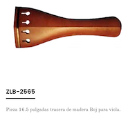 ORCHESTER ZLB-2565 Pieza 16.5 pulgadas trasera para Viola