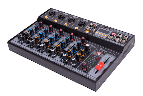 PARQUER KT-P6 Mixer 6 Canales USB