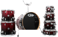 PDP PDCM2217RB CONCEPT MAPLE RED SPARKLE TO BLACK FADE
