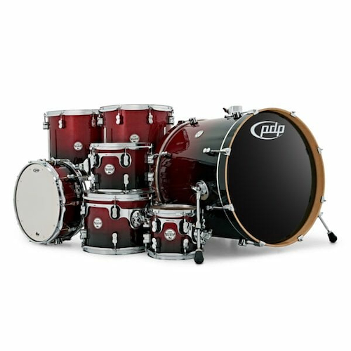 PDP PDCM2216RB CONCEPT MAPLE RED SPARKLE TO BLACK FADE