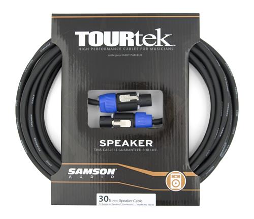 SAMSON TSS30 30' Speaker Cable, (2) Speakon connectors