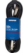 SHURE C50J Cable Mic 50ft
