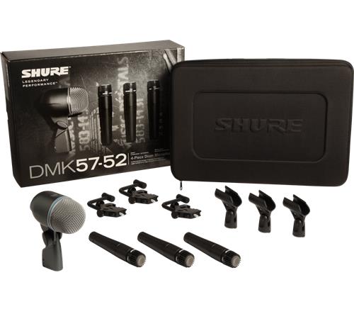SHURE DMK57-52 Kit de micrófonos para batería