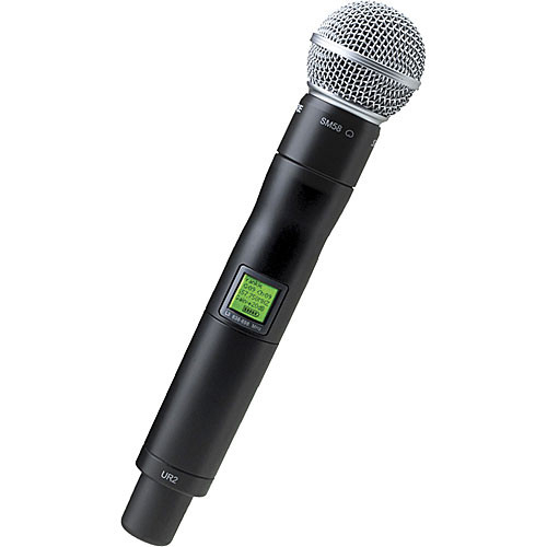 SHURE UR2/SM58-LB-H4 Microfono Inalambrico de  Mano