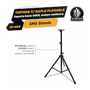 SMS SP88B Trípode para bafle con sombrero