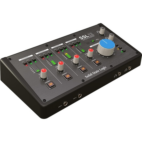 SOLID STATE LOGIC SSL12 highly portable 12-in / 8-out