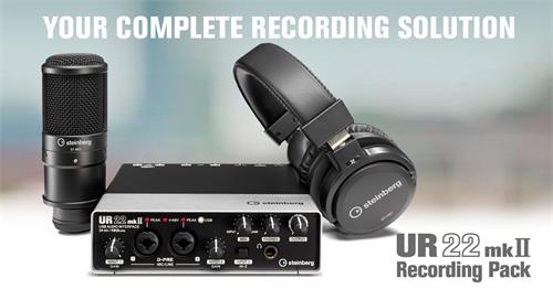 STEINBERG UR22mkII Recording Pack