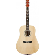 SX SD104 Dreadnought Natural Mate