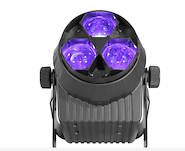 TECSHOW Nebula Zoom Par LED con zoom - 3 LEDs RGBW 4-en-1