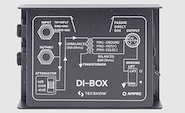 TECSHOW DI-BOX Caja directa pasiva. 2 conectores Plug 1/4