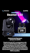 TECSHOW Beamer 230  cabezal móvil tipo beam