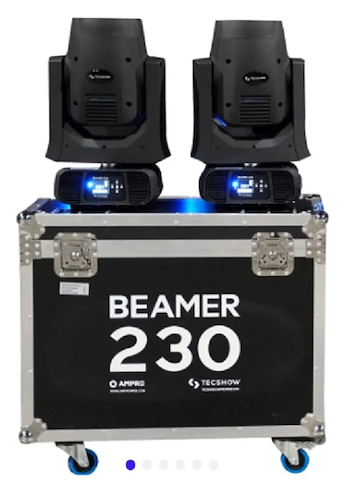 TECSHOW Beamer 230 KIT cabezal móvil tipo beam con lámpara