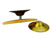 VSG De Bronce Campana Para Bombo De Murga Con Soporte