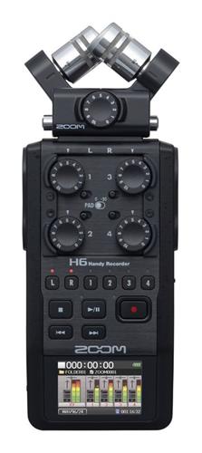 ZOOM PRO H6 BLACK is the ultimate portable recorder