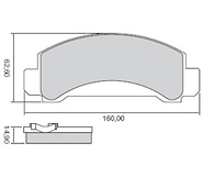 PASTILLA FORD EXPLORER (TRA)