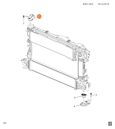 SOPORTE CH ONIX (RADIADOR) SUP 1.0T/1.2T 20/... -TRACKER