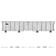 REJILLA VW 1500 (SUP) 71/77