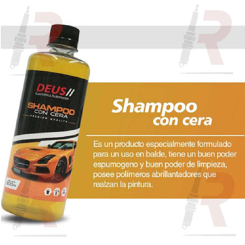 SHAMPOO CON CERA