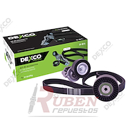 KIT POLY-V VW AMAROK (TENSOR + POLEA FIJA + POLEA ALT+ CORRE