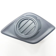 REJILLA TOY HILUX (INF) 16/18 IZQ S/AUX V/CROM