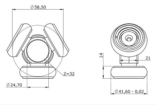 TRICETA VW BORA (SEM) E32 D41.6 -PASSAT