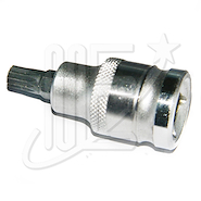 TUBO PARA BULON HOMOC. MULTIESTRIAS LARGO 55MM