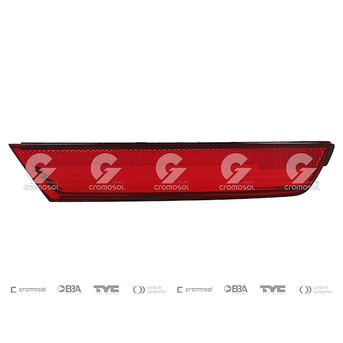 FARO VW FOX (PARAG/TRA) 10/15 DER ROJO -CROSSFOX