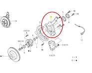 PUNTA EJE FORD RANGER 07/12 (4X4) IZQ