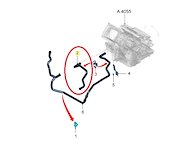MANGUERA FORD FOCUS (ENTRADA/CALEF) 13/19 1.6 16V SIGMA