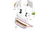 DEFLECTOR FORD RANGER (RAD) 12/16 INF.