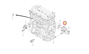 CONECTOR FORD FOCUS (AGUA) 05/08 2.0 DURATEC S/BULBO - MON