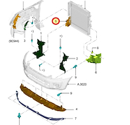 DEFLECTOR FORD RANGER (RAD) 12/23 INF/DER