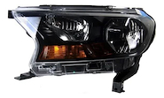 OPTICA FORD RANGER (IZQ) 16/... F/NEGRO G/AMBAR (XL-XLS)