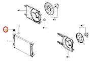 SOPORTE FORD ECOSPORT (RADIADOR) 03/12 -FOCUS 99/08-FIESTA