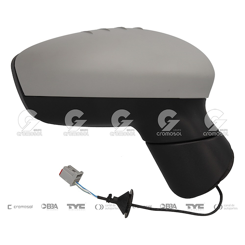 ESPEJO FORD FIESTA KINETIC (DER) 10/19 ELECT. S/GIRO C/PRIME