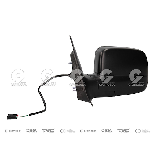 ESPEJO FORD RANGER (IZQ) 04/09 ELECT. NEGRO