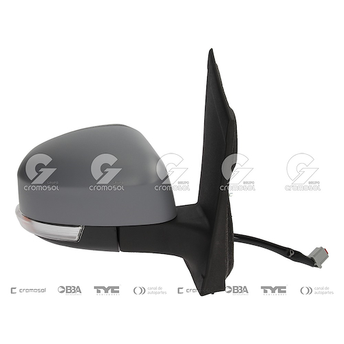 ESPEJO FORD FOCUS (DER) 08/13 ELECT. C/GIRO C/TAPA C/PRIMER